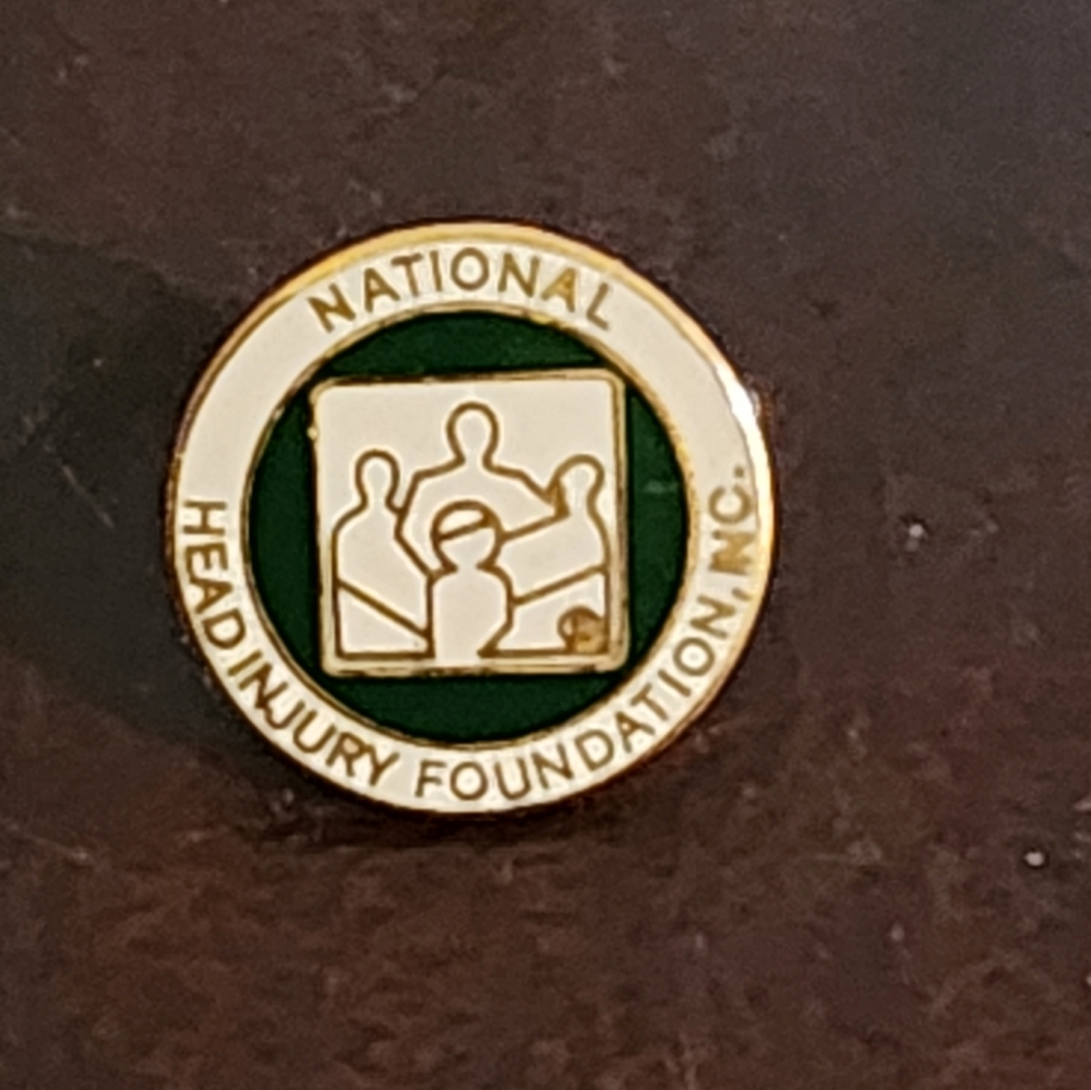 National Head Injury Foundation Pin